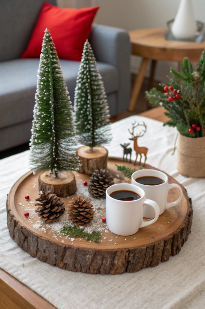 Winter Forest Serving Tray